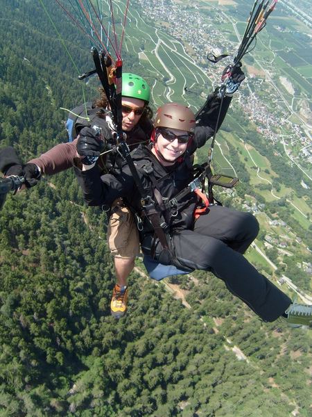 biplace pédagogique tandem parapente chalais bi-place