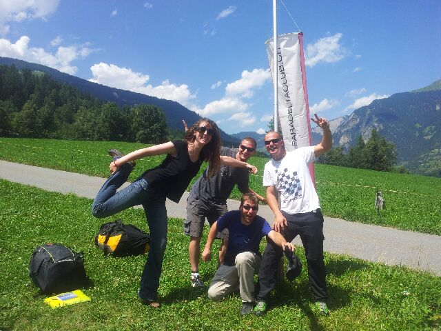 Nouveaux pilotes Steven twistair parapente vercorin