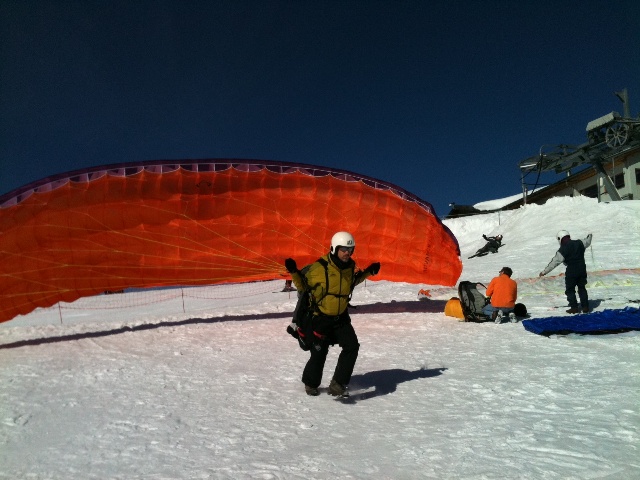 david 1er vol david 1er vol parapente twistair vercorin